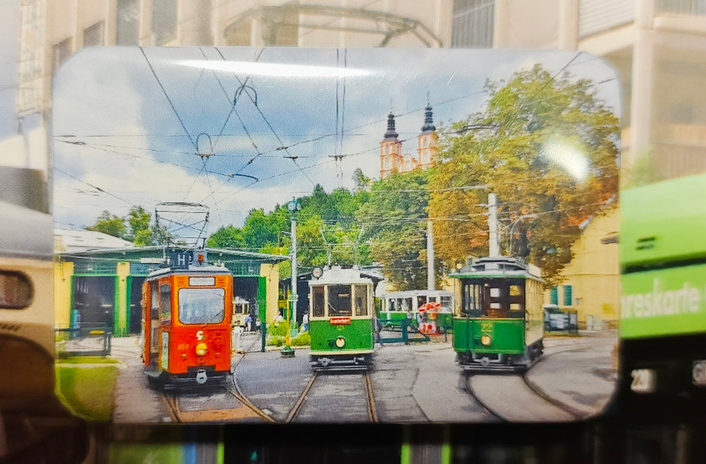 Kühlschrankmagnet Oldtimer Mariatrost